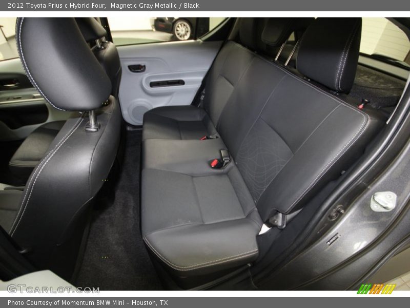 Magnetic Gray Metallic / Black 2012 Toyota Prius c Hybrid Four