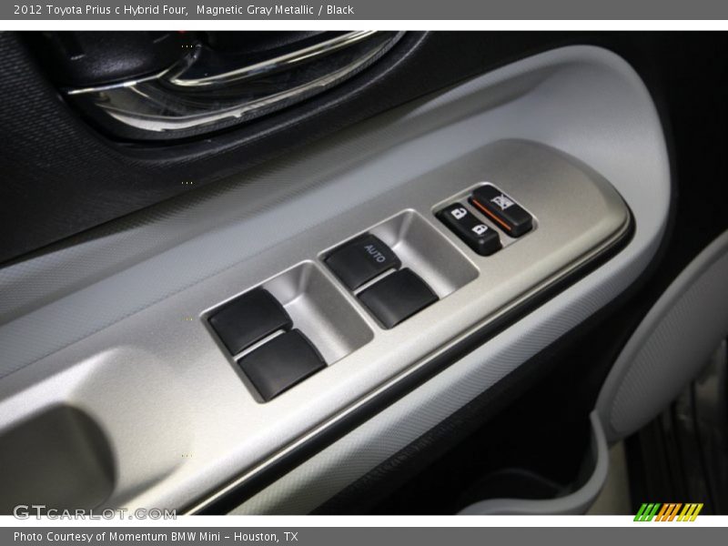 Magnetic Gray Metallic / Black 2012 Toyota Prius c Hybrid Four