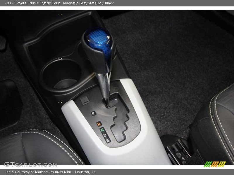 Magnetic Gray Metallic / Black 2012 Toyota Prius c Hybrid Four