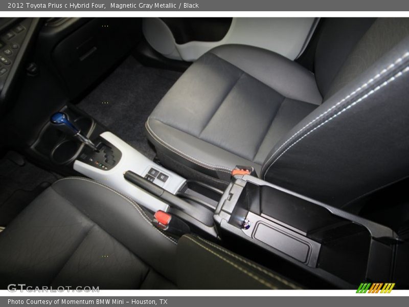 Magnetic Gray Metallic / Black 2012 Toyota Prius c Hybrid Four