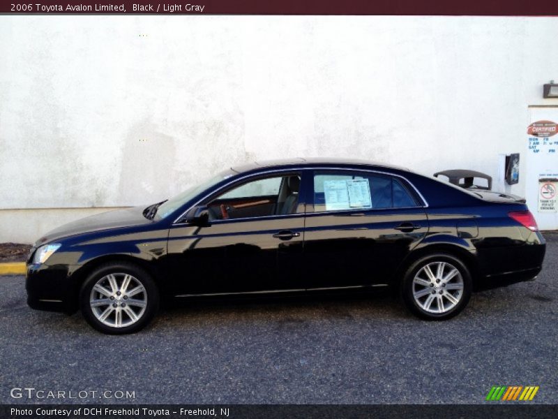 Black / Light Gray 2006 Toyota Avalon Limited