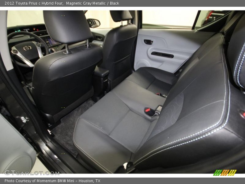 Magnetic Gray Metallic / Black 2012 Toyota Prius c Hybrid Four
