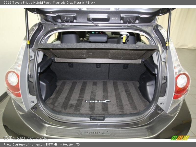 Magnetic Gray Metallic / Black 2012 Toyota Prius c Hybrid Four