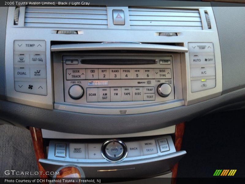 Black / Light Gray 2006 Toyota Avalon Limited