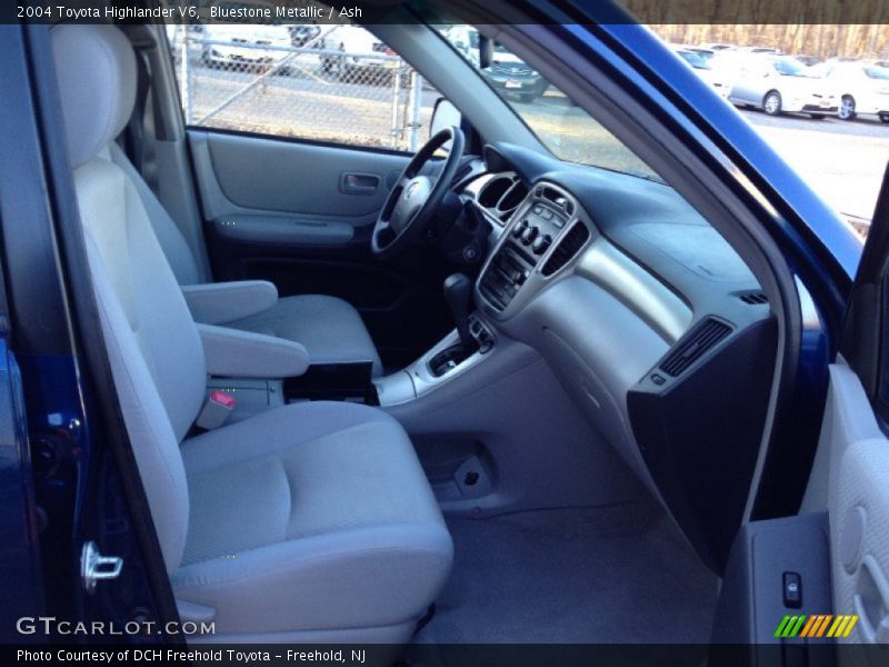 Bluestone Metallic / Ash 2004 Toyota Highlander V6