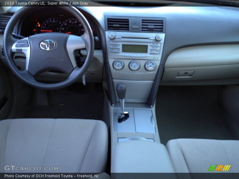 Super White / Ash Gray 2010 Toyota Camry LE