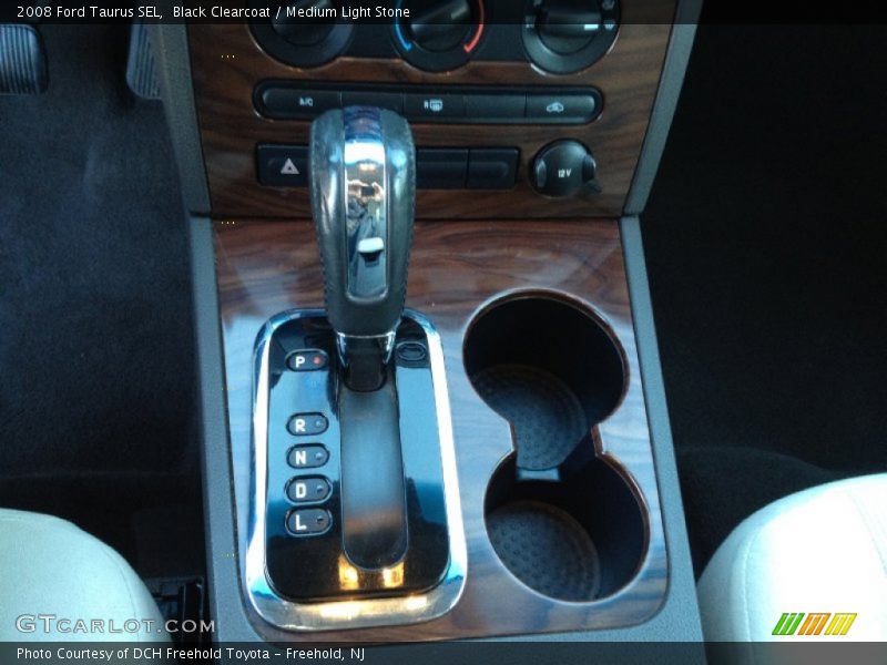 Black Clearcoat / Medium Light Stone 2008 Ford Taurus SEL