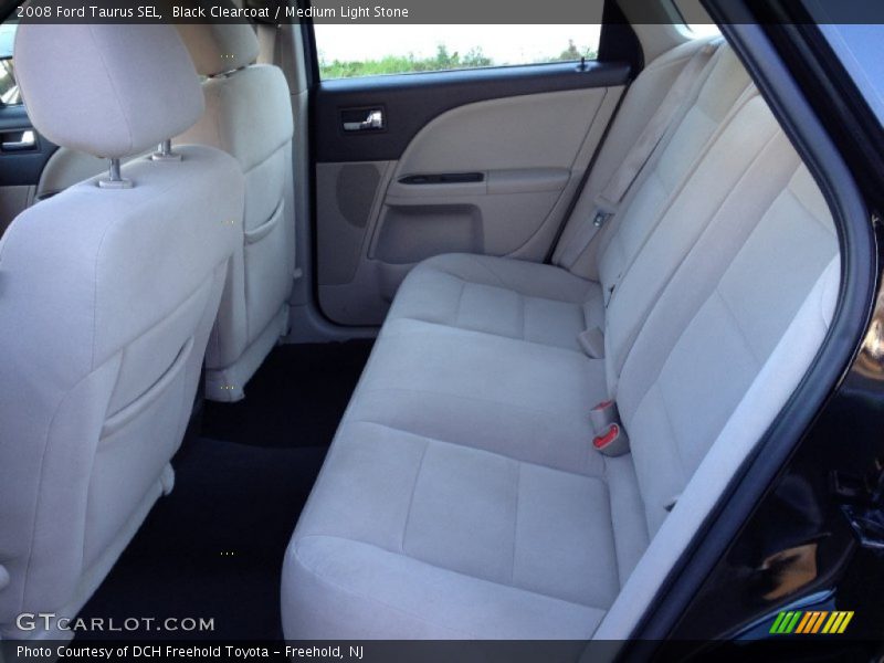 Black Clearcoat / Medium Light Stone 2008 Ford Taurus SEL