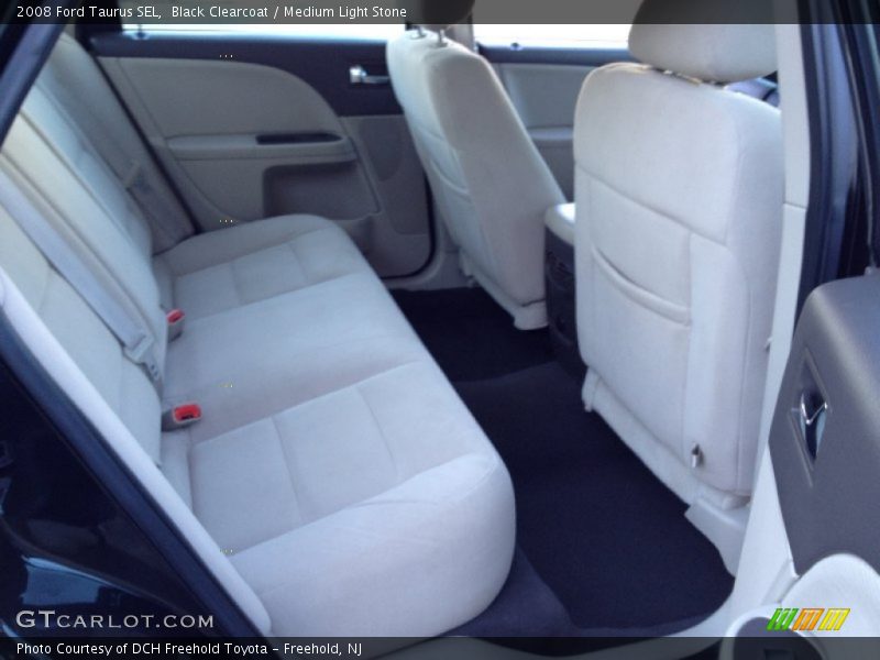 Black Clearcoat / Medium Light Stone 2008 Ford Taurus SEL