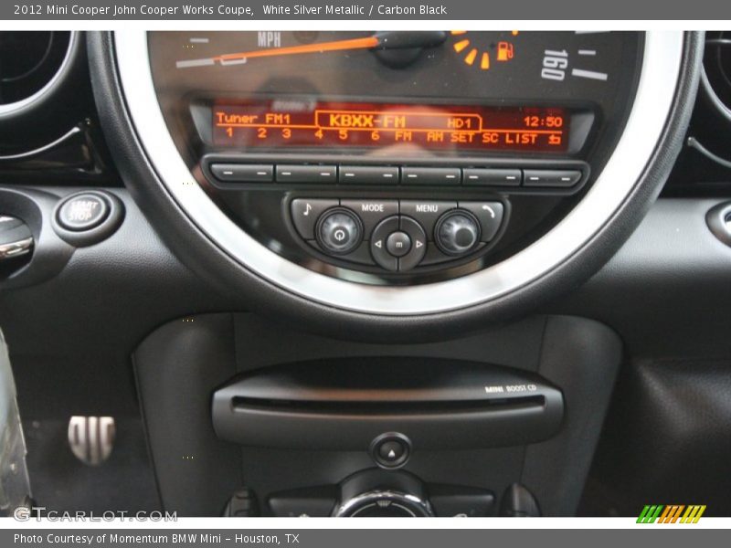 White Silver Metallic / Carbon Black 2012 Mini Cooper John Cooper Works Coupe