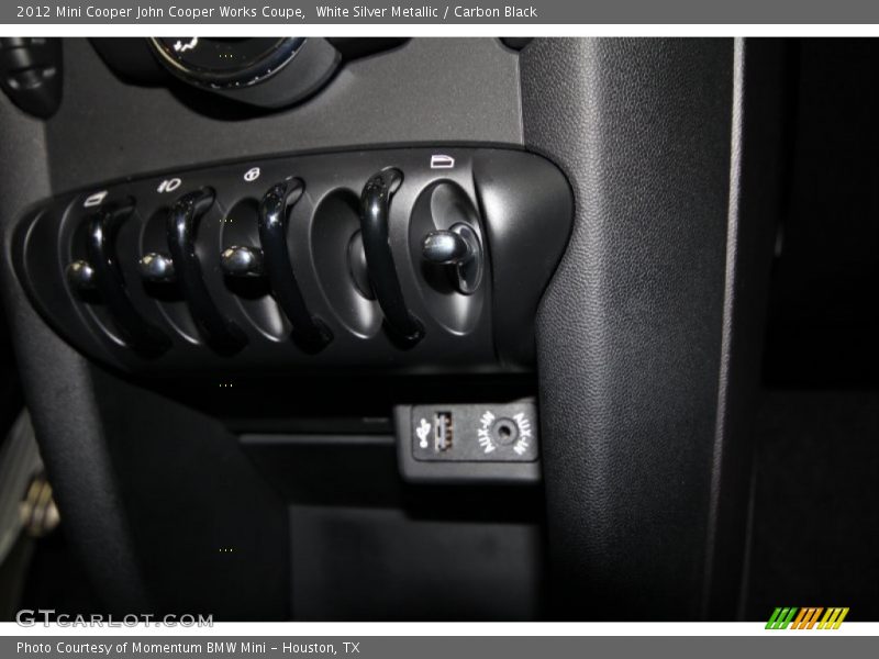 White Silver Metallic / Carbon Black 2012 Mini Cooper John Cooper Works Coupe