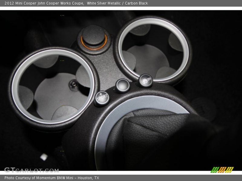 White Silver Metallic / Carbon Black 2012 Mini Cooper John Cooper Works Coupe