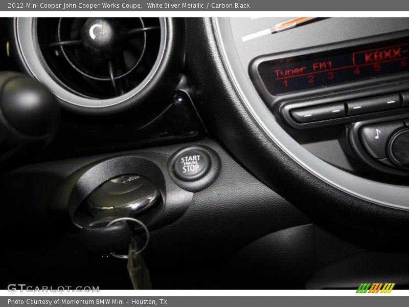 White Silver Metallic / Carbon Black 2012 Mini Cooper John Cooper Works Coupe