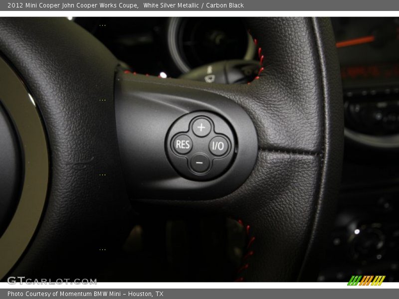 White Silver Metallic / Carbon Black 2012 Mini Cooper John Cooper Works Coupe