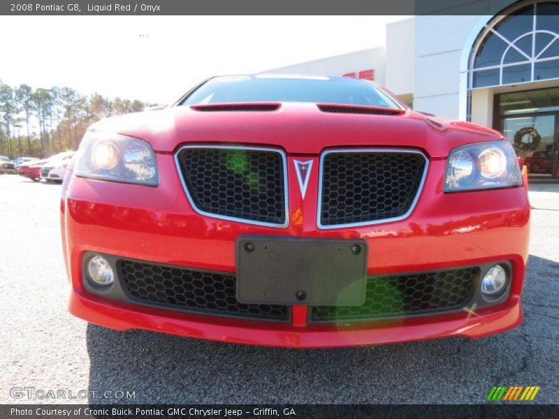 Liquid Red / Onyx 2008 Pontiac G8
