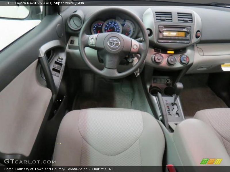 Super White / Ash 2012 Toyota RAV4 V6 4WD