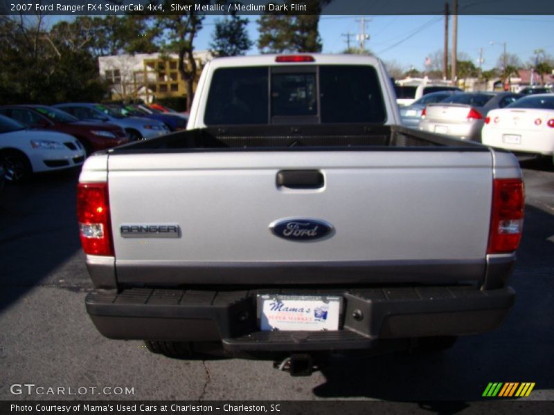 Silver Metallic / Medium Dark Flint 2007 Ford Ranger FX4 SuperCab 4x4