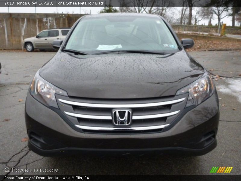 Kona Coffee Metallic / Black 2013 Honda CR-V LX AWD