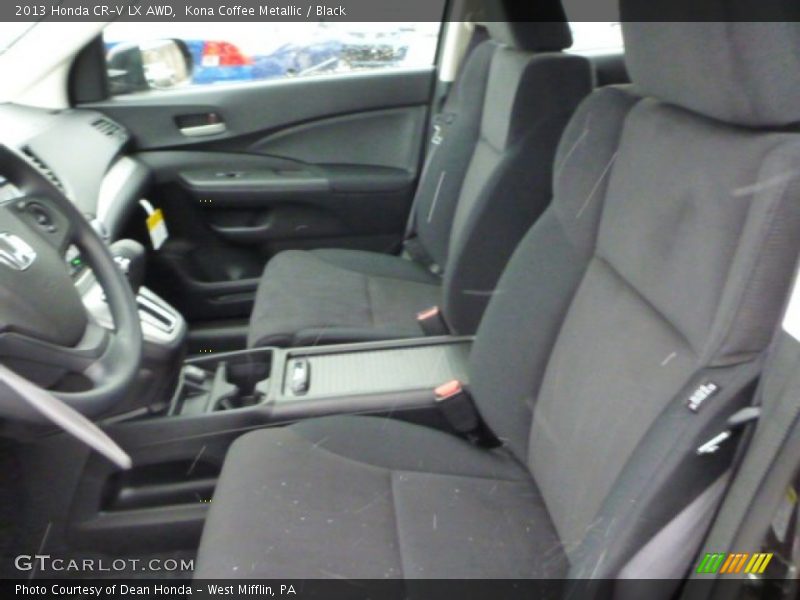 Kona Coffee Metallic / Black 2013 Honda CR-V LX AWD
