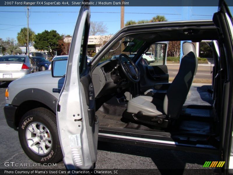 Silver Metallic / Medium Dark Flint 2007 Ford Ranger FX4 SuperCab 4x4
