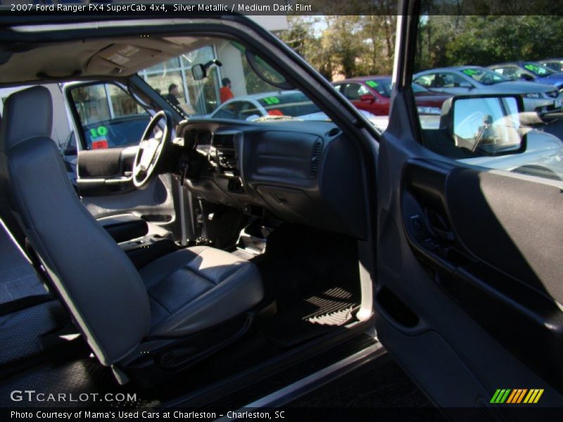 Silver Metallic / Medium Dark Flint 2007 Ford Ranger FX4 SuperCab 4x4
