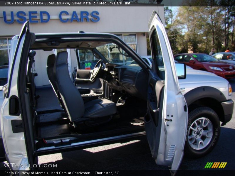 Silver Metallic / Medium Dark Flint 2007 Ford Ranger FX4 SuperCab 4x4