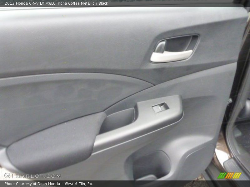 Kona Coffee Metallic / Black 2013 Honda CR-V LX AWD