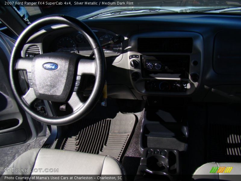 Silver Metallic / Medium Dark Flint 2007 Ford Ranger FX4 SuperCab 4x4