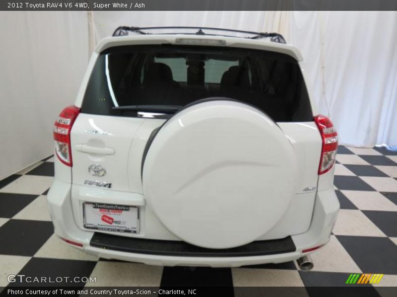 Super White / Ash 2012 Toyota RAV4 V6 4WD