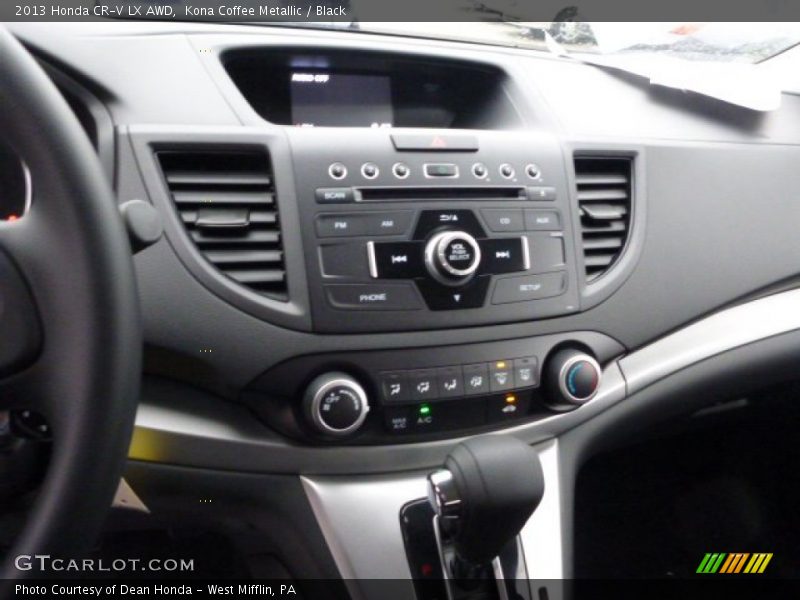 Kona Coffee Metallic / Black 2013 Honda CR-V LX AWD