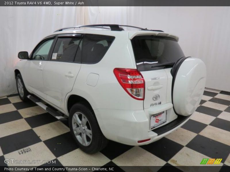 Super White / Ash 2012 Toyota RAV4 V6 4WD