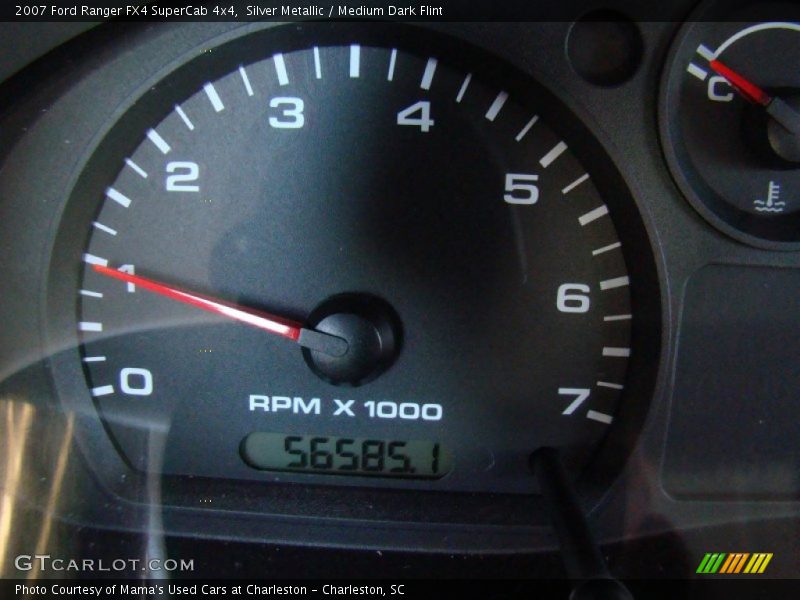 Silver Metallic / Medium Dark Flint 2007 Ford Ranger FX4 SuperCab 4x4