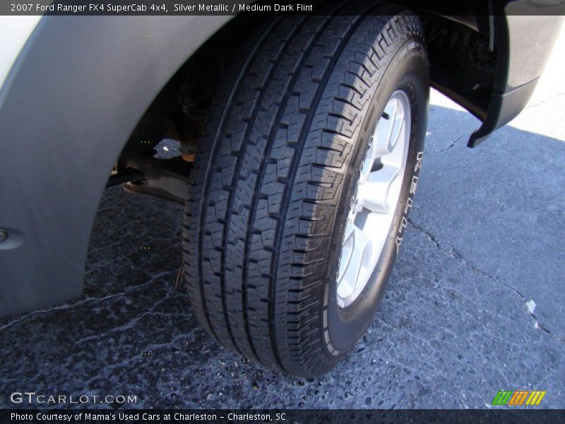 Silver Metallic / Medium Dark Flint 2007 Ford Ranger FX4 SuperCab 4x4