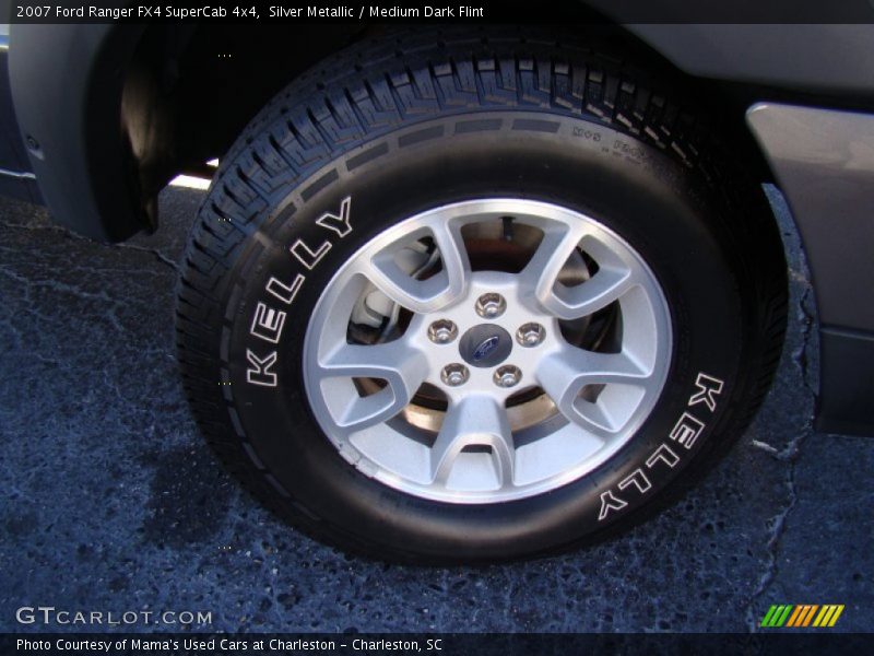 Silver Metallic / Medium Dark Flint 2007 Ford Ranger FX4 SuperCab 4x4