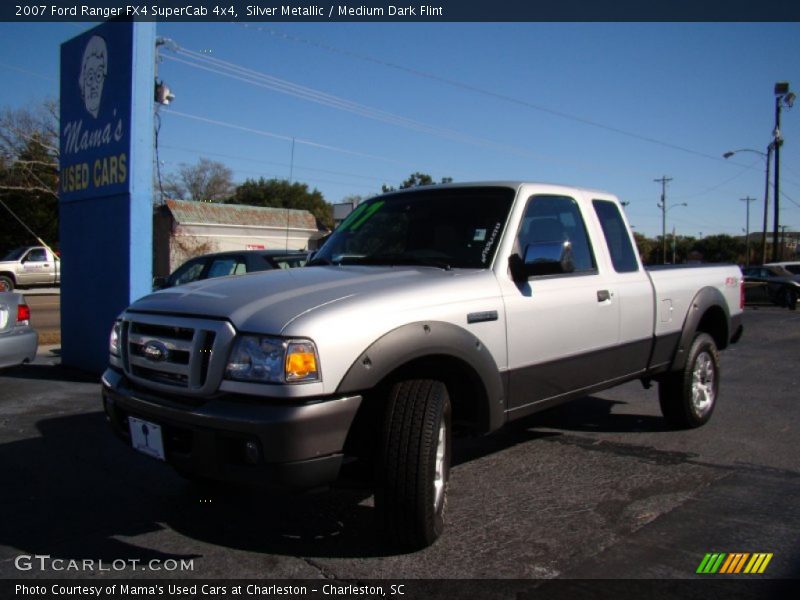 Silver Metallic / Medium Dark Flint 2007 Ford Ranger FX4 SuperCab 4x4