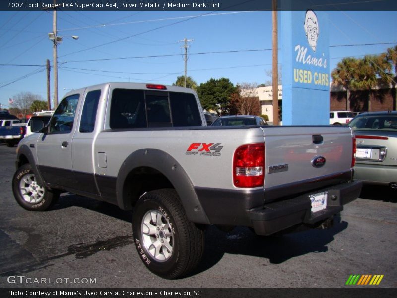 Silver Metallic / Medium Dark Flint 2007 Ford Ranger FX4 SuperCab 4x4