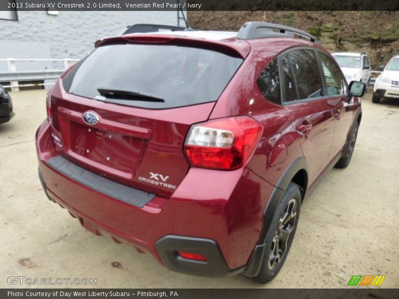 Venetian Red Pearl / Ivory 2013 Subaru XV Crosstrek 2.0 Limited