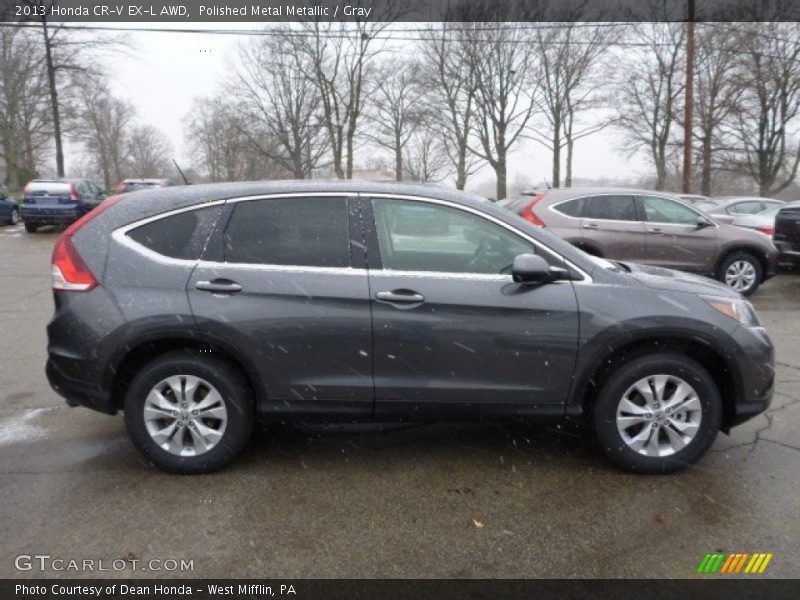 Polished Metal Metallic / Gray 2013 Honda CR-V EX-L AWD