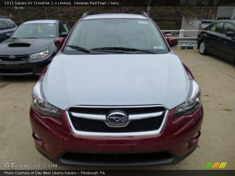 Venetian Red Pearl / Ivory 2013 Subaru XV Crosstrek 2.0 Limited