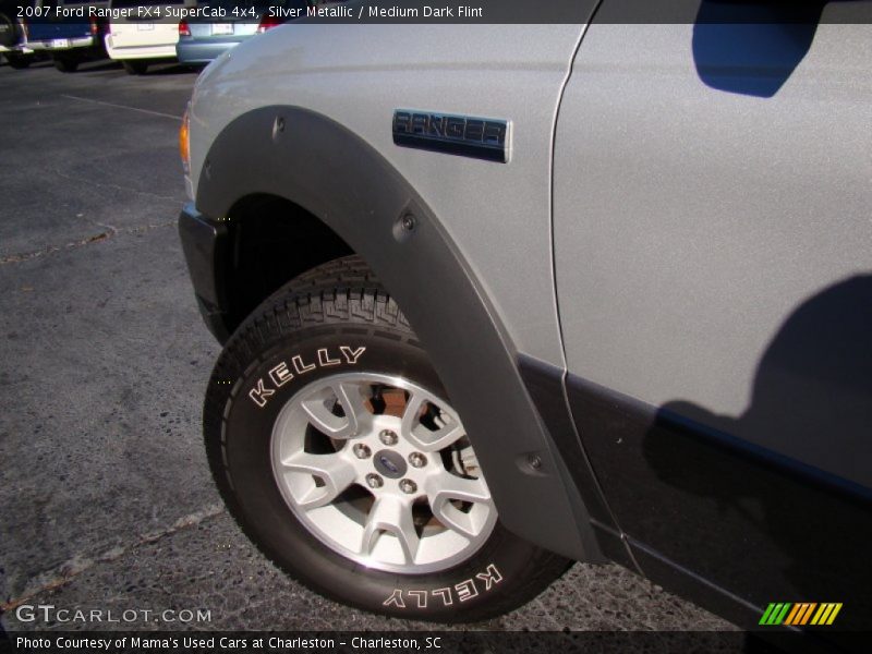 Silver Metallic / Medium Dark Flint 2007 Ford Ranger FX4 SuperCab 4x4