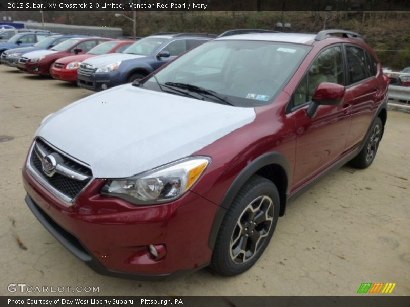 Venetian Red Pearl / Ivory 2013 Subaru XV Crosstrek 2.0 Limited