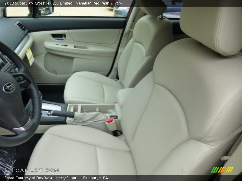 Venetian Red Pearl / Ivory 2013 Subaru XV Crosstrek 2.0 Limited
