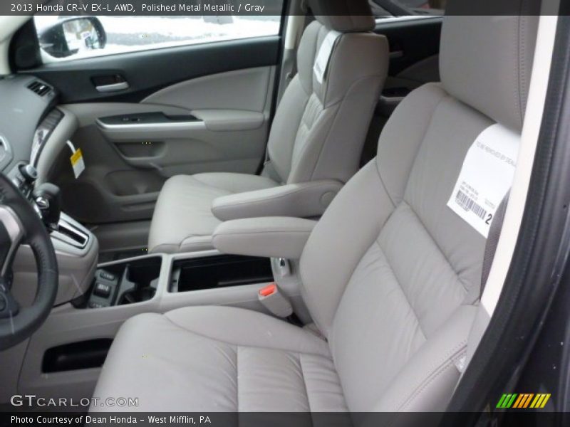 Polished Metal Metallic / Gray 2013 Honda CR-V EX-L AWD