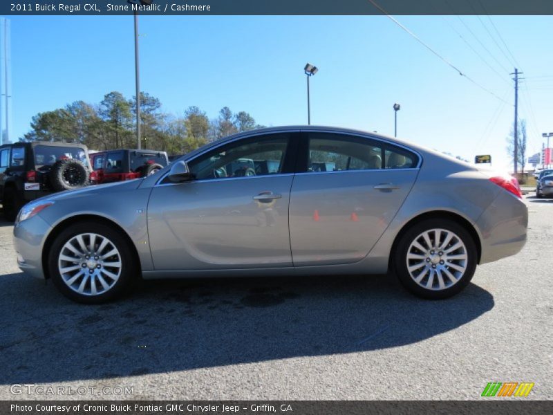 Stone Metallic / Cashmere 2011 Buick Regal CXL