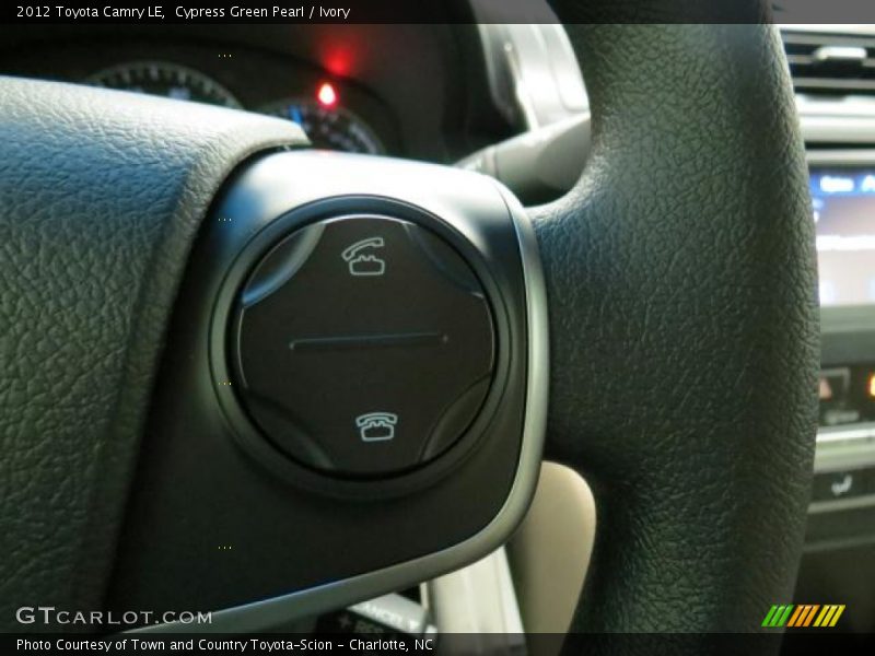 Cypress Green Pearl / Ivory 2012 Toyota Camry LE