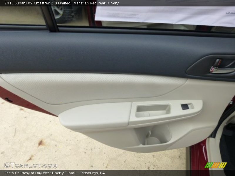 Door Panel of 2013 XV Crosstrek 2.0 Limited