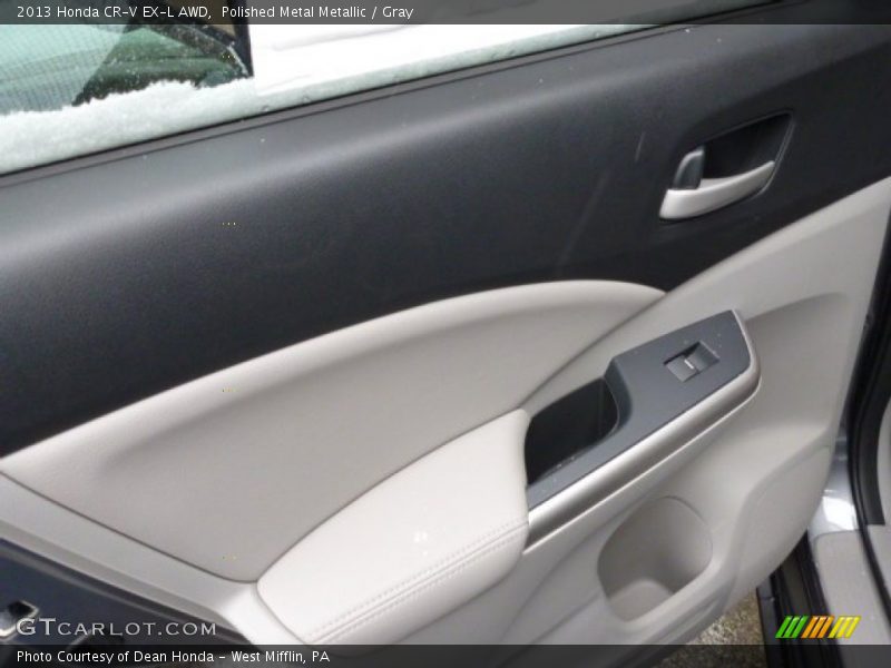 Polished Metal Metallic / Gray 2013 Honda CR-V EX-L AWD