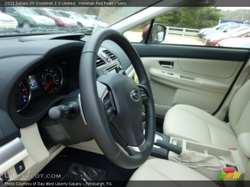 Venetian Red Pearl / Ivory 2013 Subaru XV Crosstrek 2.0 Limited