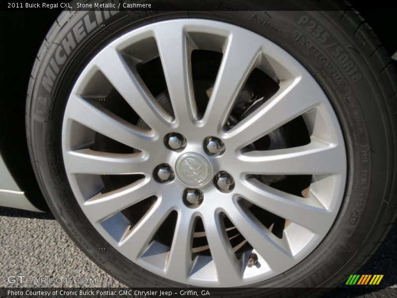 Stone Metallic / Cashmere 2011 Buick Regal CXL