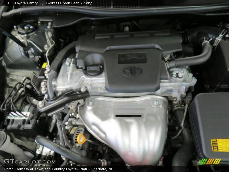 Cypress Green Pearl / Ivory 2012 Toyota Camry LE